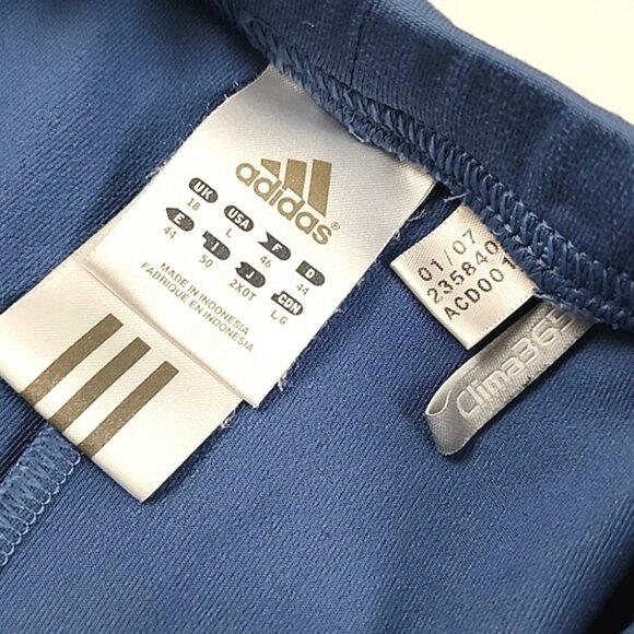 Adidas Clima 365 Women's Skort Skirt Blue Stretch Tennis Running Size Large - Picture 5 of 11